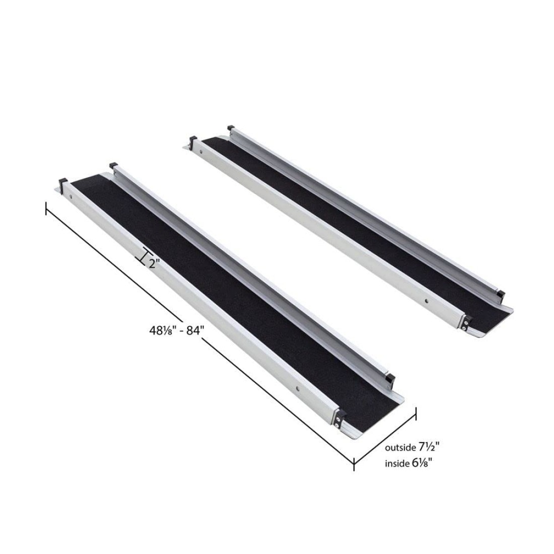 Silver Spring 7 Adjustable Wheelchair Telescoping Track Ramps