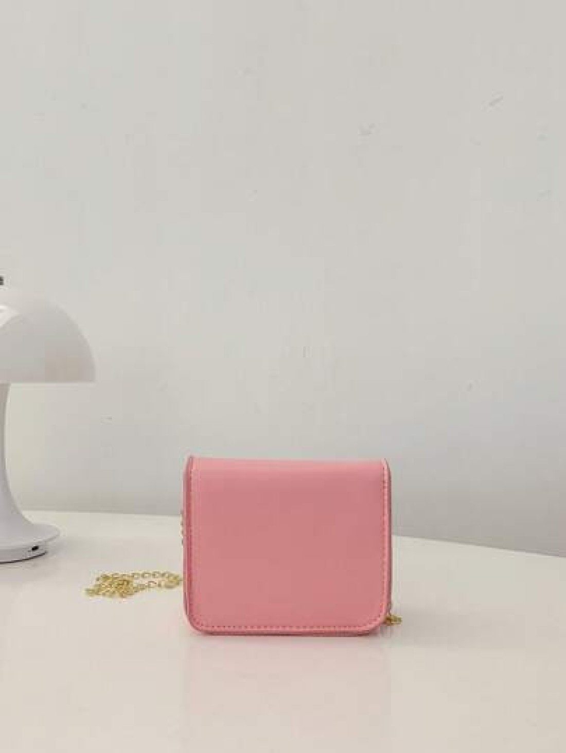 Fashionable Structured PU Shoulder Bag For Girls Cute Bow Decor Mini Square Crossbody Bag Flap Cover Coin Pouch