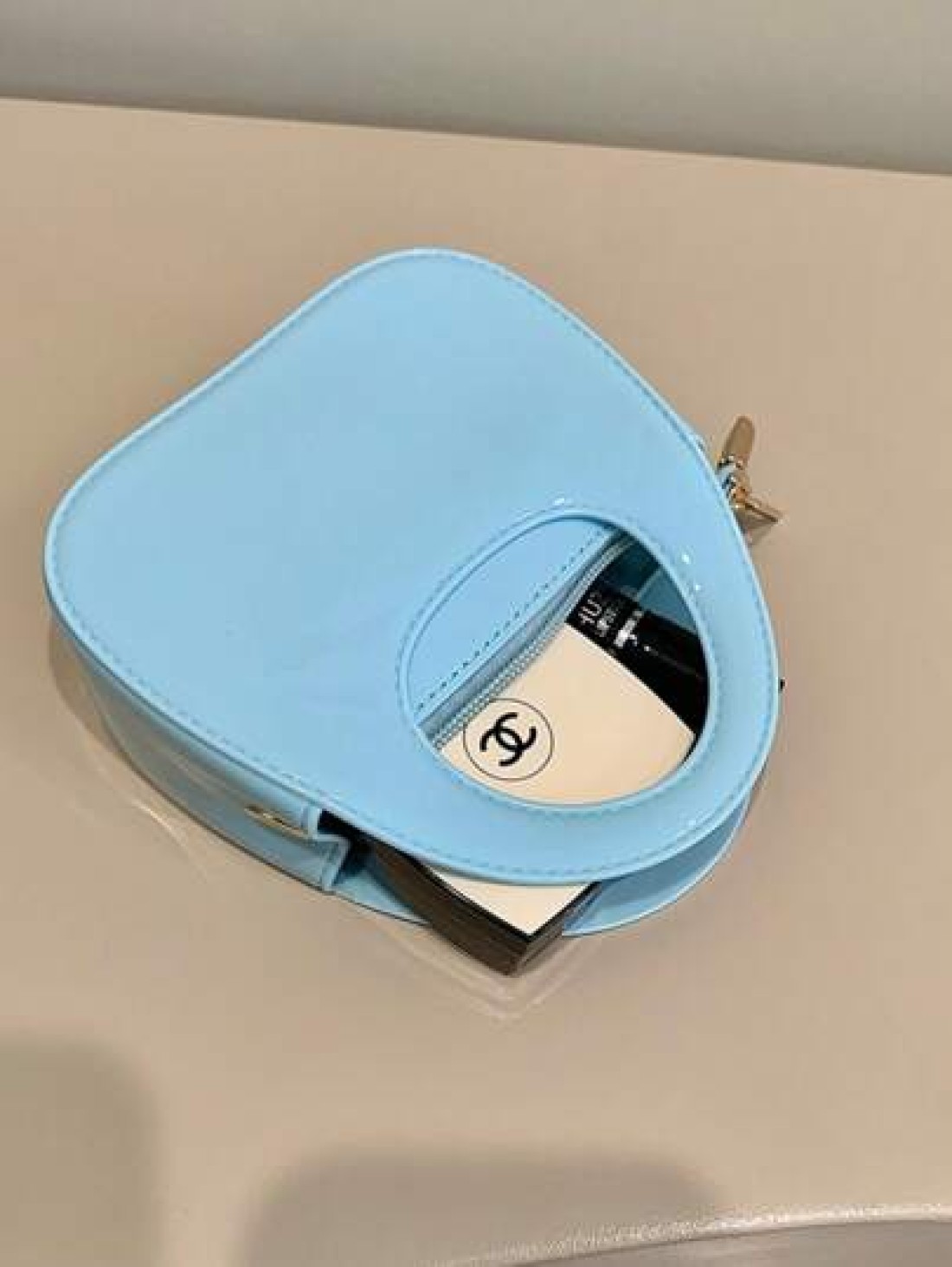 1pc Spring Summer Fashion Chic Handbag Solid Color Mini Shoulder Bag With Chain Strap
