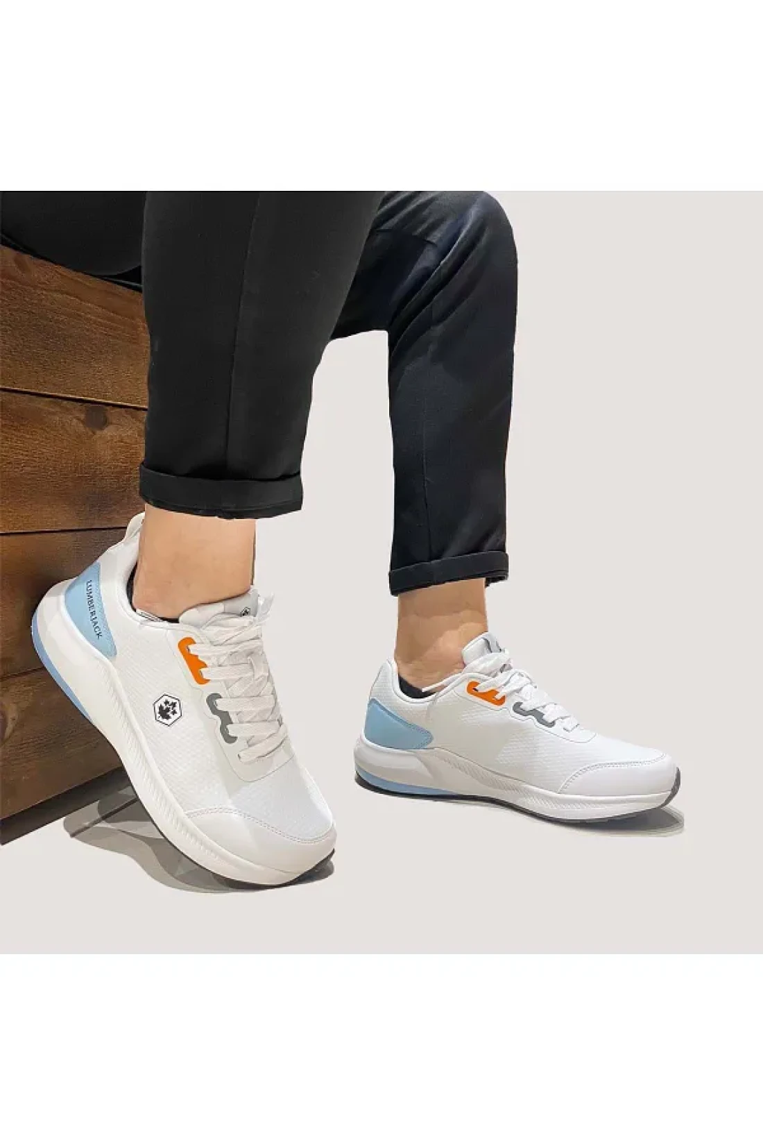 Lumberjack Murry 4Pr White Men's Running Shoes