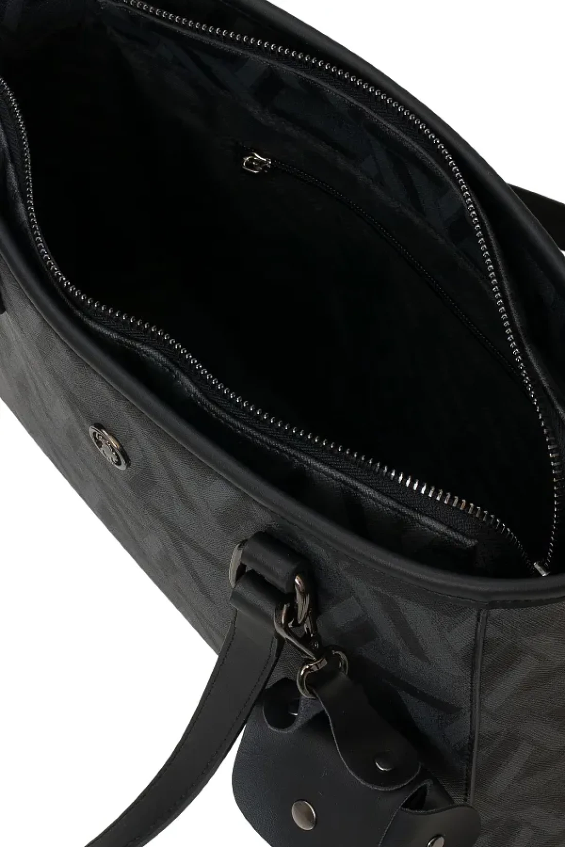 U.S. Polo Assn. حقيبة كتف نسائية سوداء Us25504