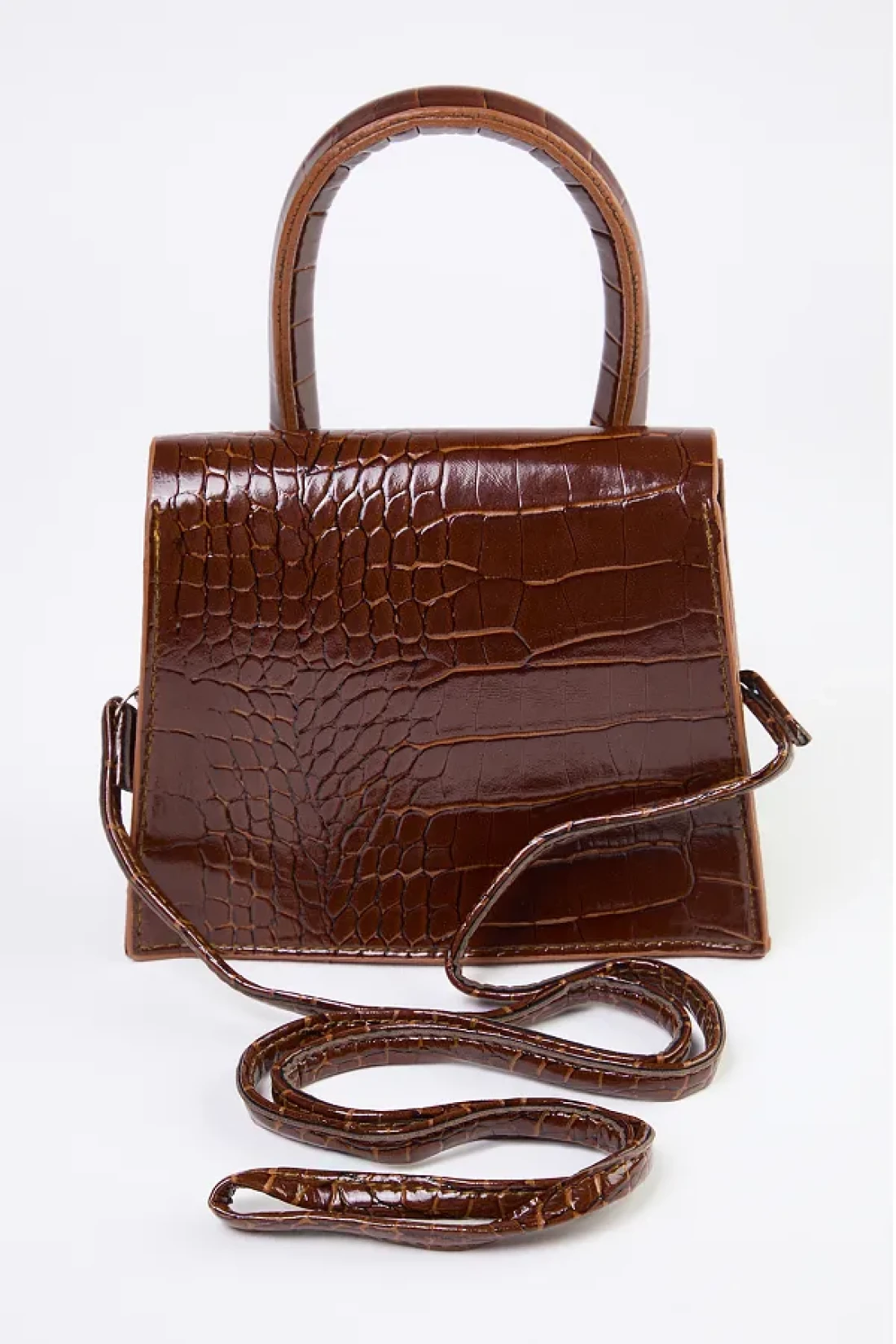 Trendyol Shoes Tan Textured Cross Strap Women's Mini City Bag Twoaw25Oc00000