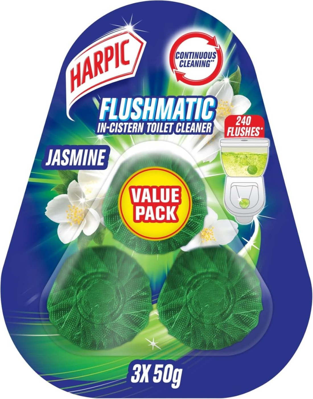 HARPIC ITC JASMINE 50G 2P1
