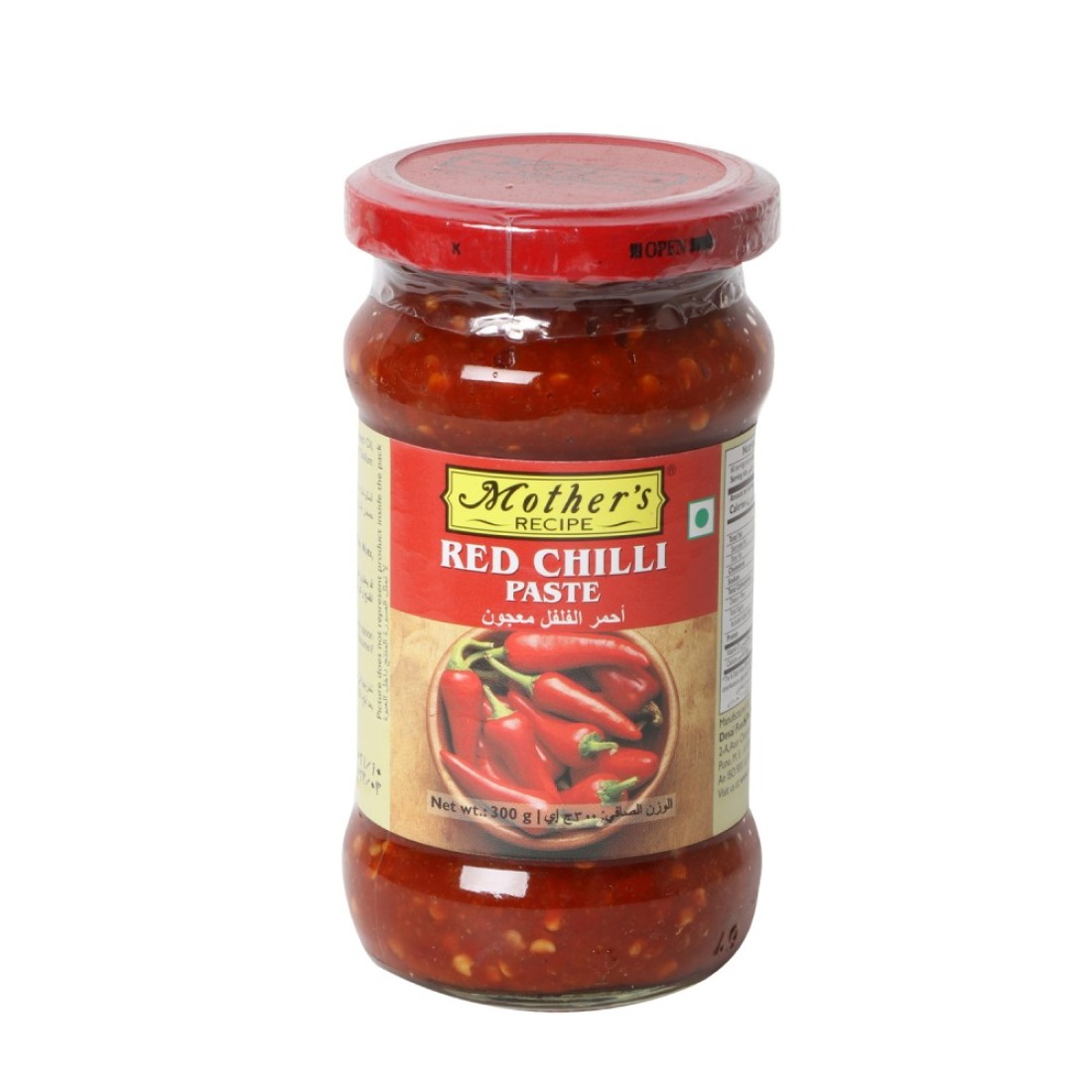 M RECIPE PASTE RED CHILLI 385G