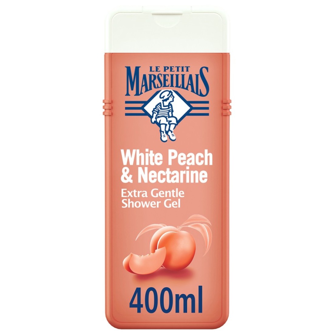 LPM SHOWER GEL WHITE PEACH&NECT 400ML