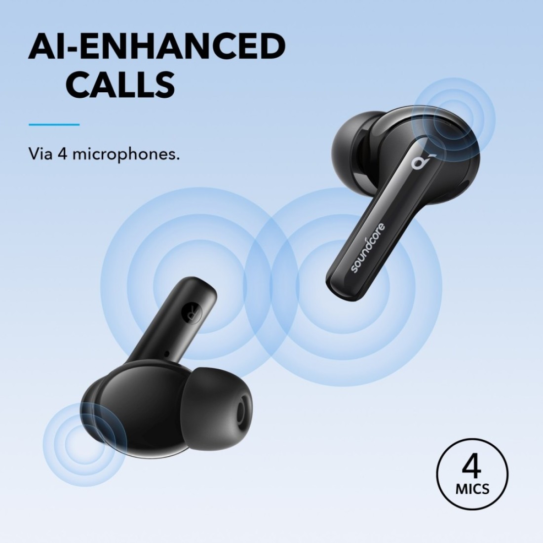 Anker Soundcore Life Note 3i Wireless In Ear Earbuds Black