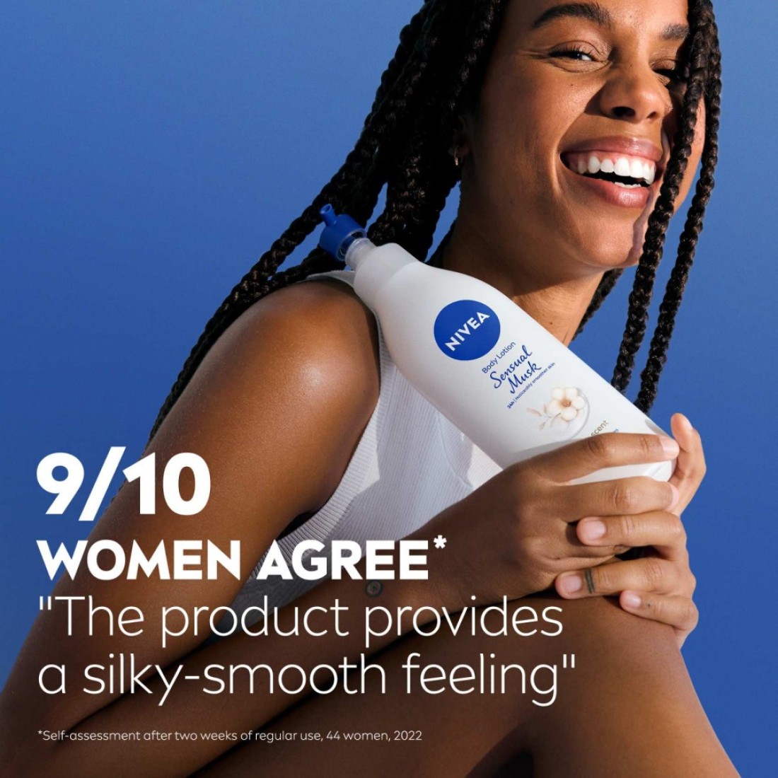 NIVEA Body Lotion, Normal to Dry Skin, Sensual Musk, 400ml
