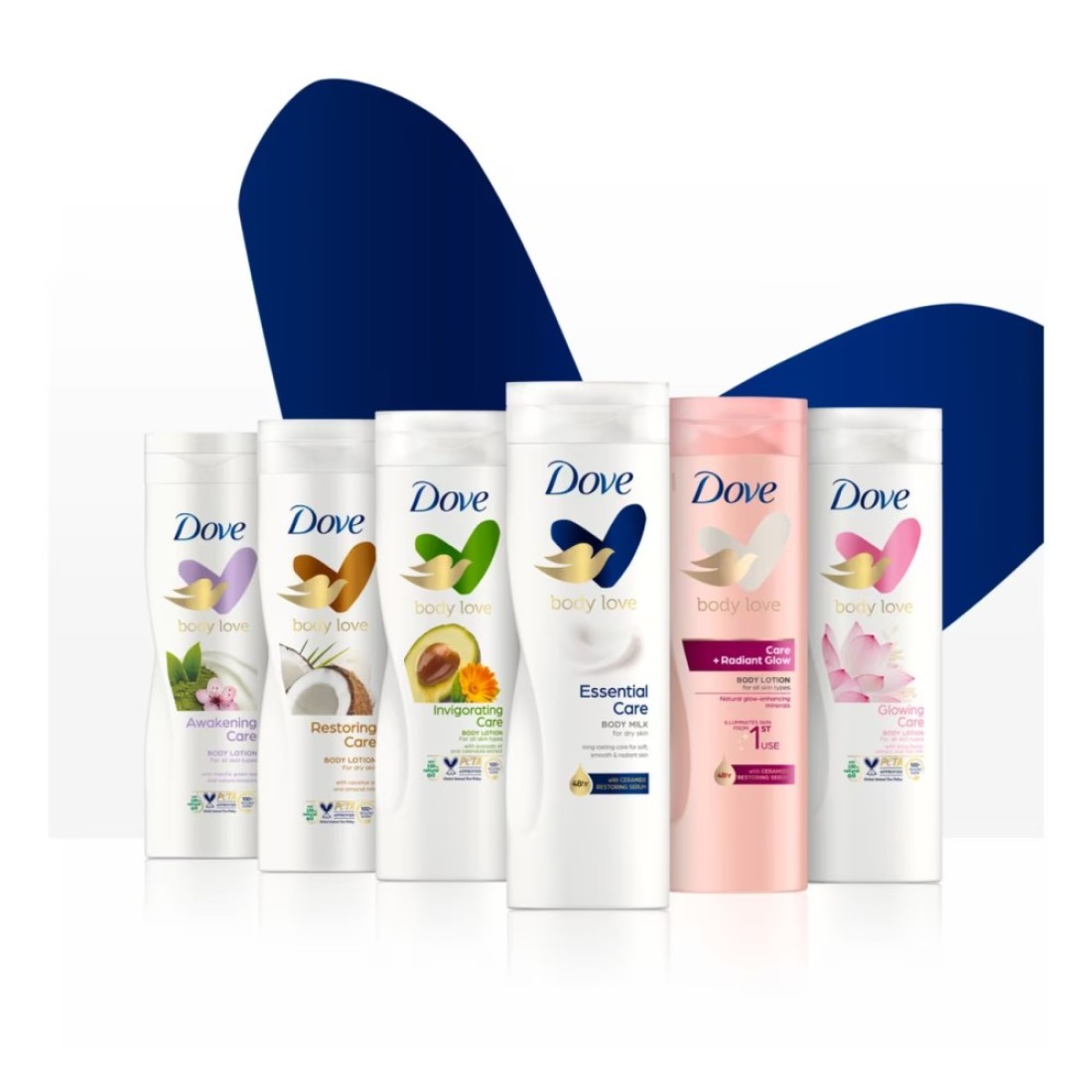 Dove Nourishing Body Care Essential Body Lotion White 250ml