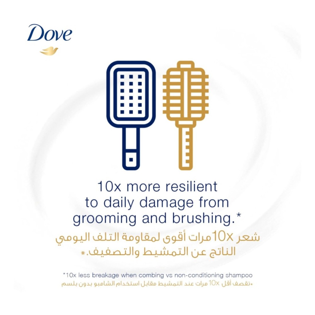Dove Shampoo for Weak and Fragile Hair Hair Fall Rescue Nourishing Care for up to 98% Less Hair Fall 400ml