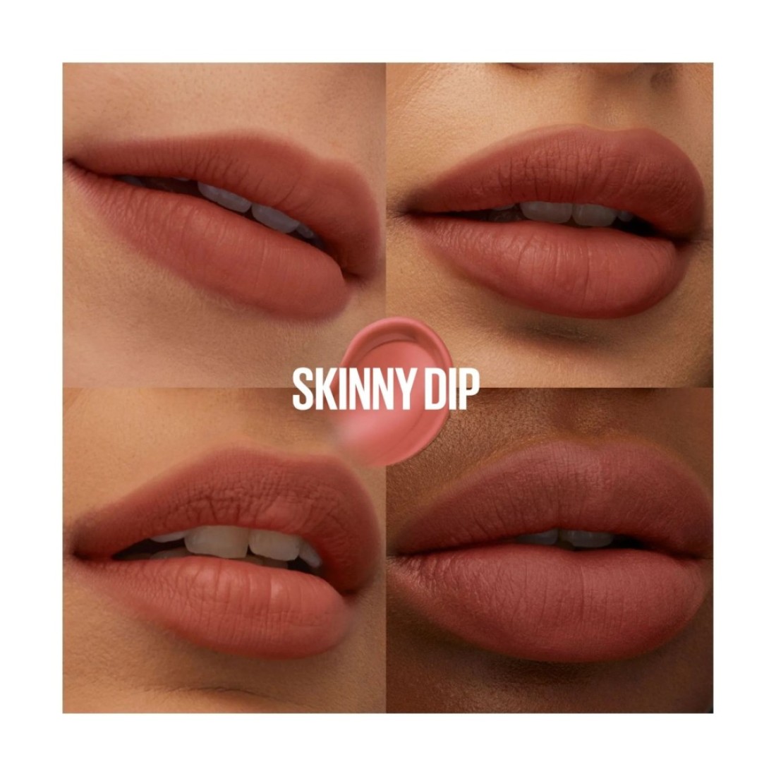Maybelline New York Super Stay Teddy Tint Velvet Matte Liquid Lipstick 15 Skinnydip 5ml