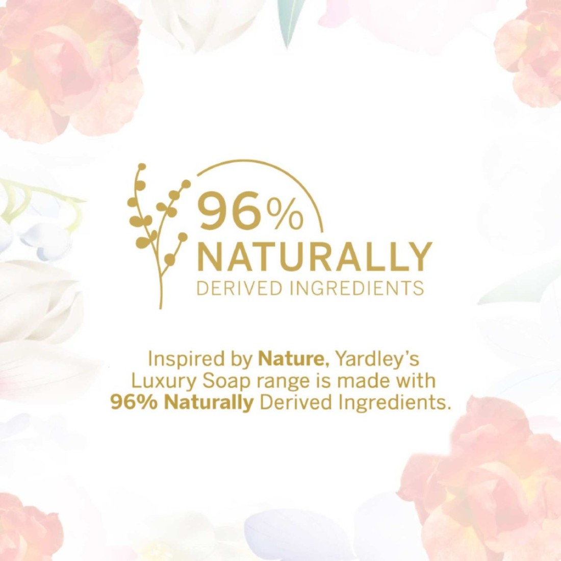 Yardley Sandalwood Luxury Soap Yellow 100g Pack of 3