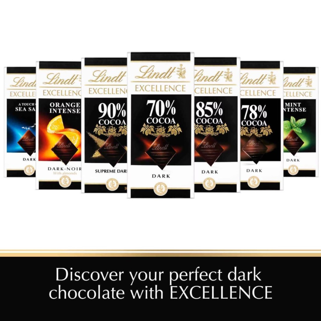 Lindt Excellence Orange Intense Dark Chocolate 100g