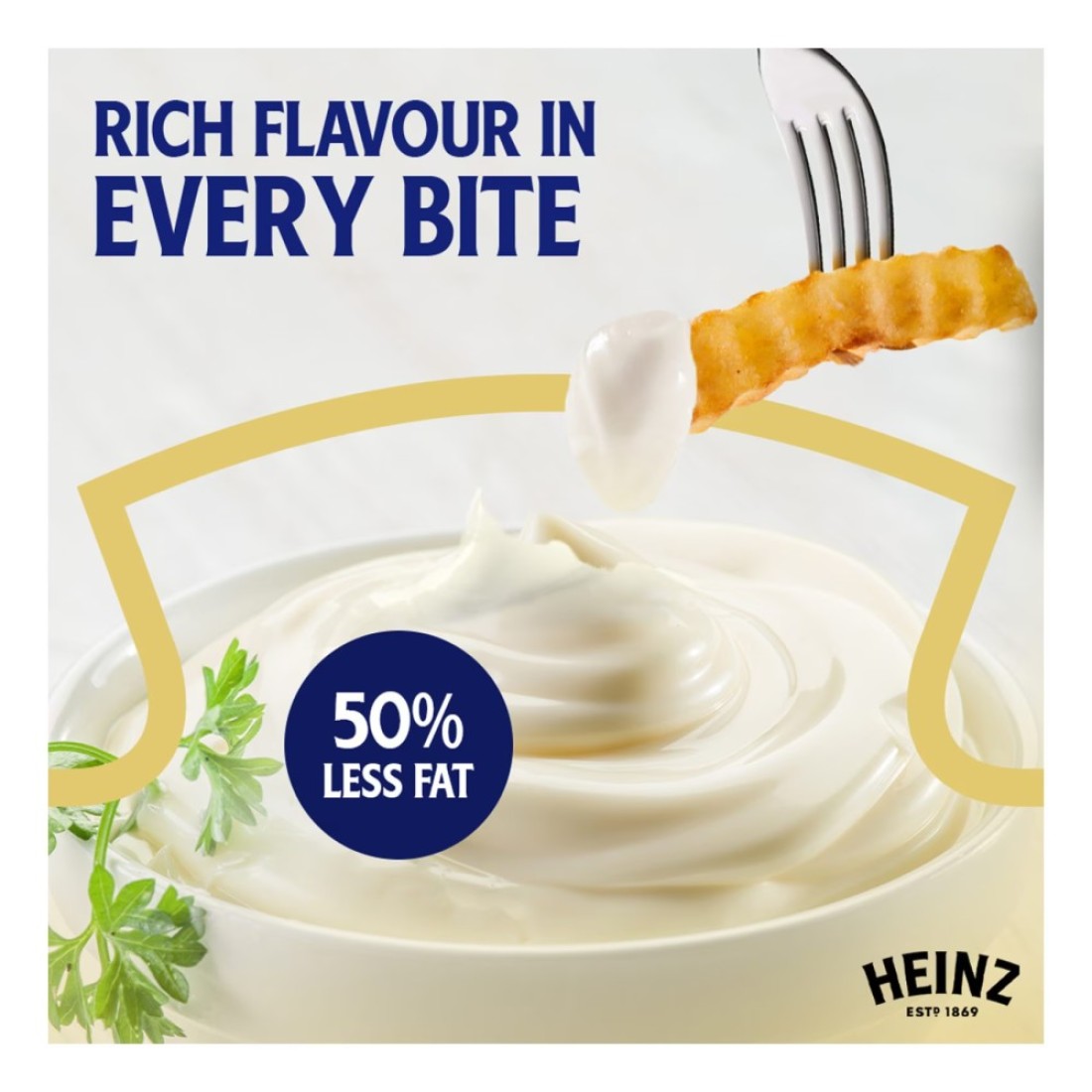 Heinz Incredibly Light Mayonnaise 600ml Promo Pack