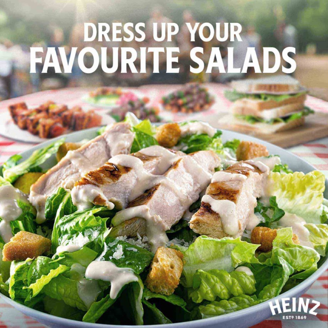 Heinz Ranch Dressing Top Down Squeezy Bottle 225ml