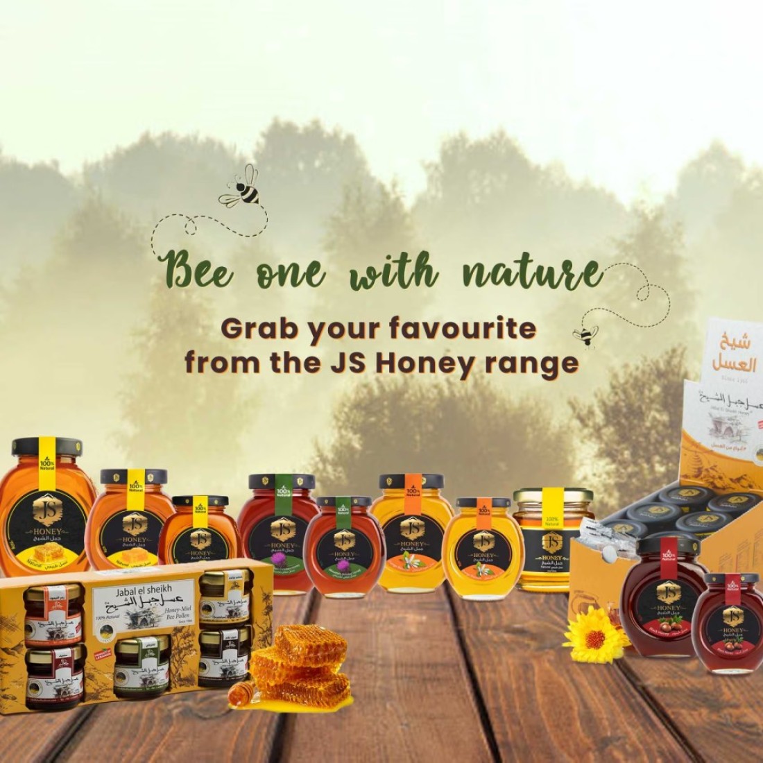 Jabal El Sheikh Black Honey 425g