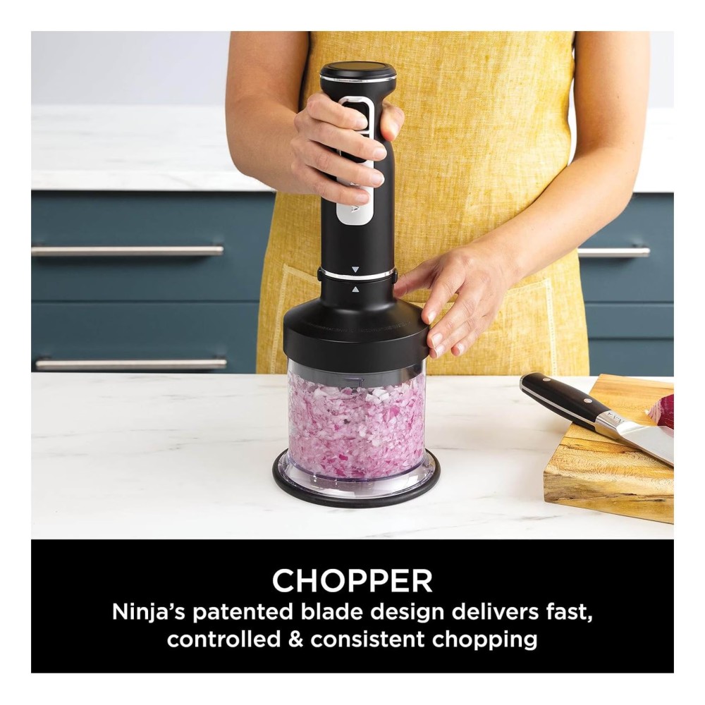 Ninja Foodi 3-In-1 Hand Blender CI100ME Black 850W