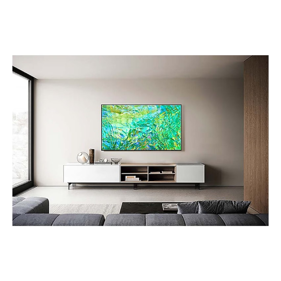 Samsung CU8000 65-Inch UHD Smart LED TV UA65CU8000UXZN Titanium Grey 2023