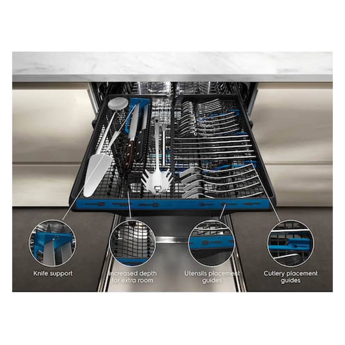 Electrolux Freestanding Dishwasher, ESZ89300SX, 15 Place Settings, Anti-Flood System, Stainless Steel