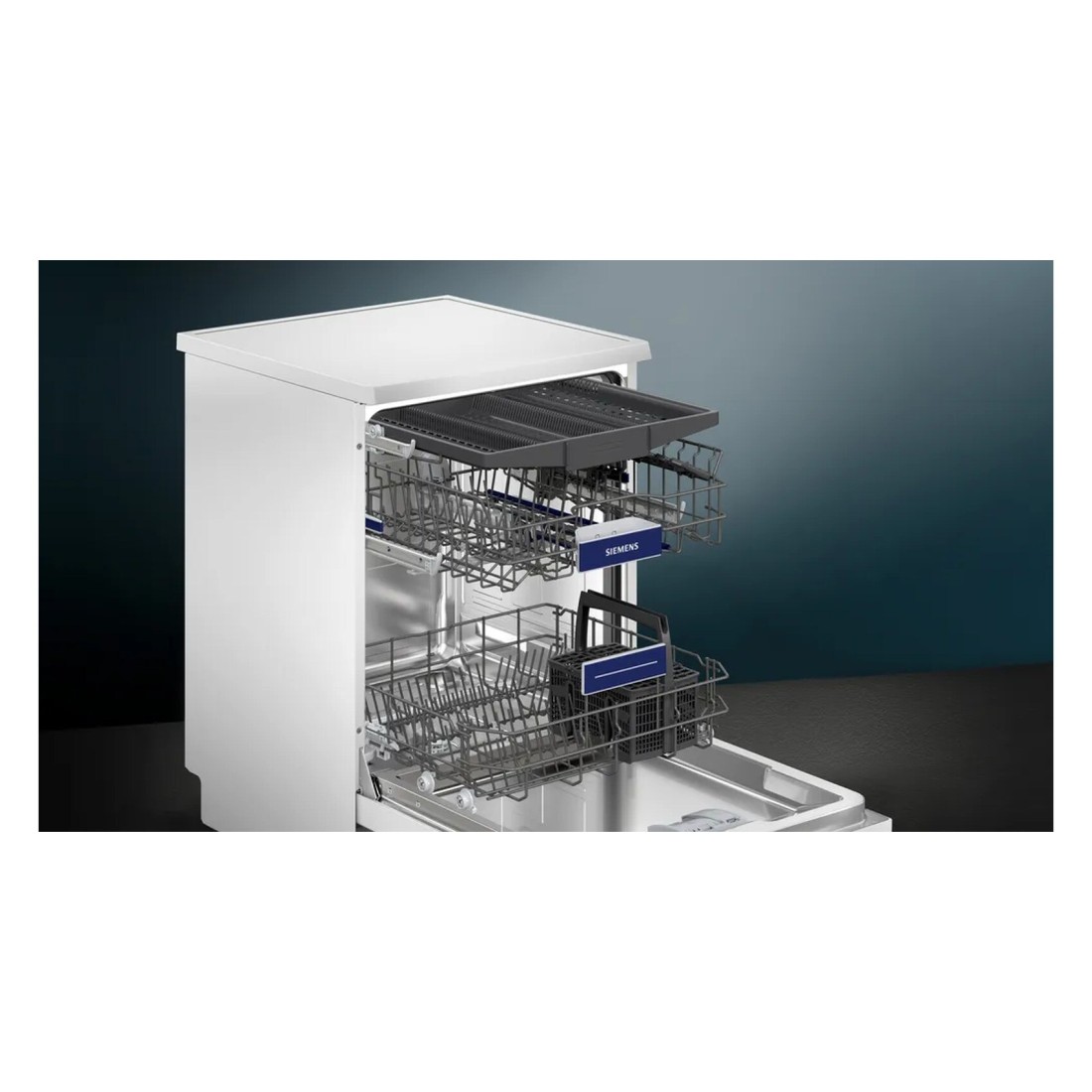 Siemens Series iQ300 Free Standing Dishwasher SN23HW65MM White 60cm