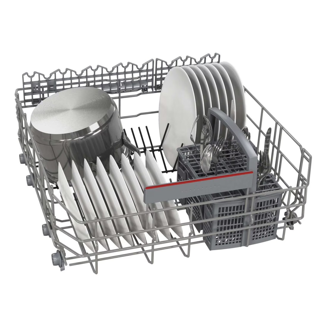Bosch Series 4 Free-Standing Dishwasher SMS4ECI26M Brushed Steel 60cm 14 Place Settings