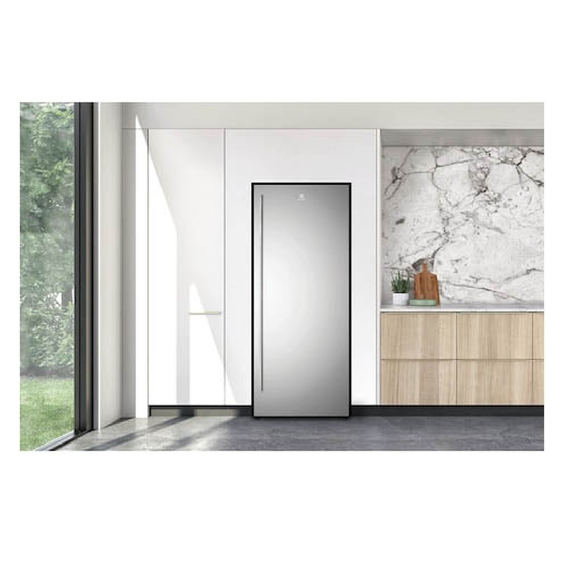 Electrolux UltimateTaste 500 Top Mount Freezer Refrigerator ERB5007A-S, Stainless Steel, 466 L, Single Door