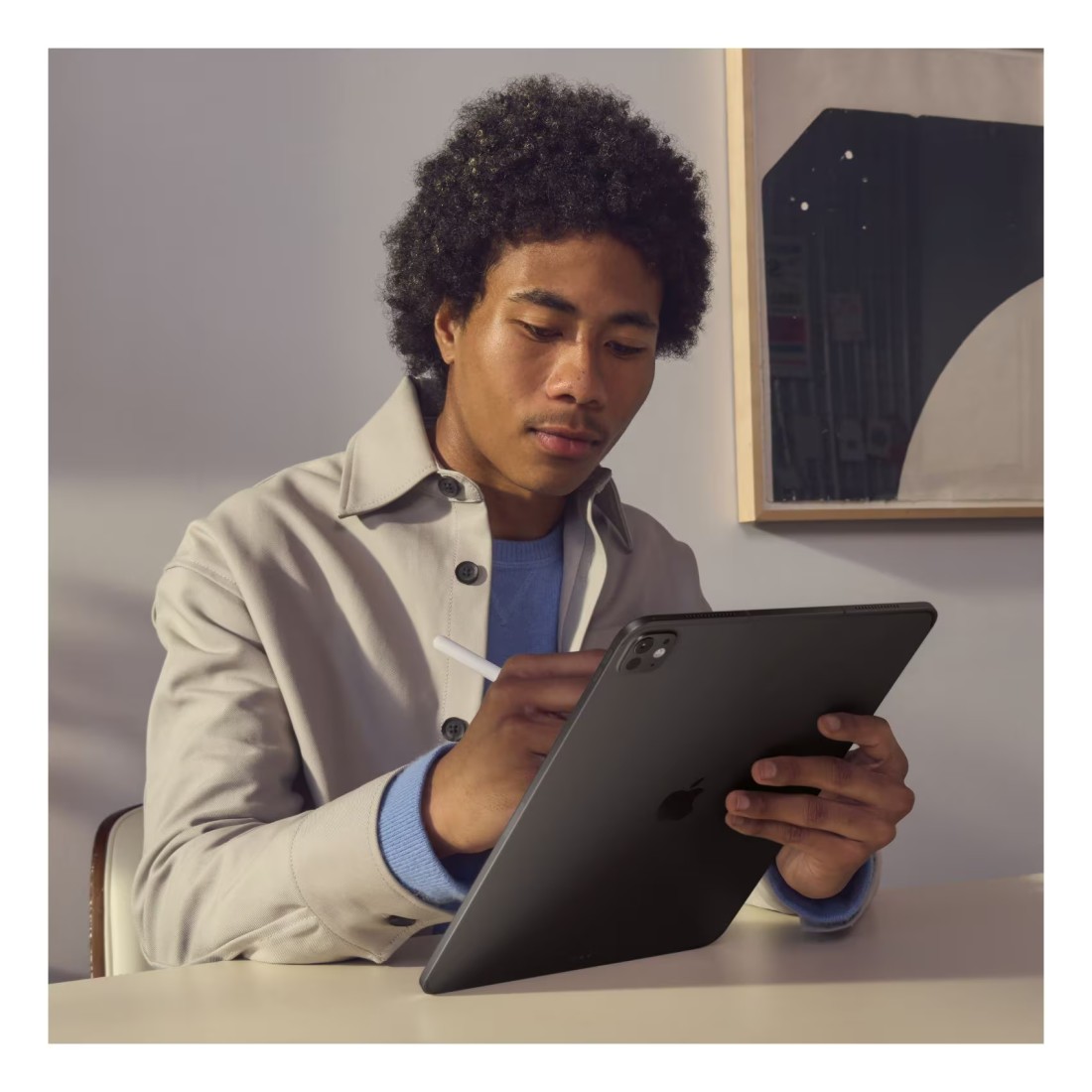 Apple iPad Pro 11 Tablet, 256GB, Space Black, 8GB RAM, 11-Inch, 12 MP Camera, Ultra Retina XDR Display, Wi-Fi Only with Standard Glass