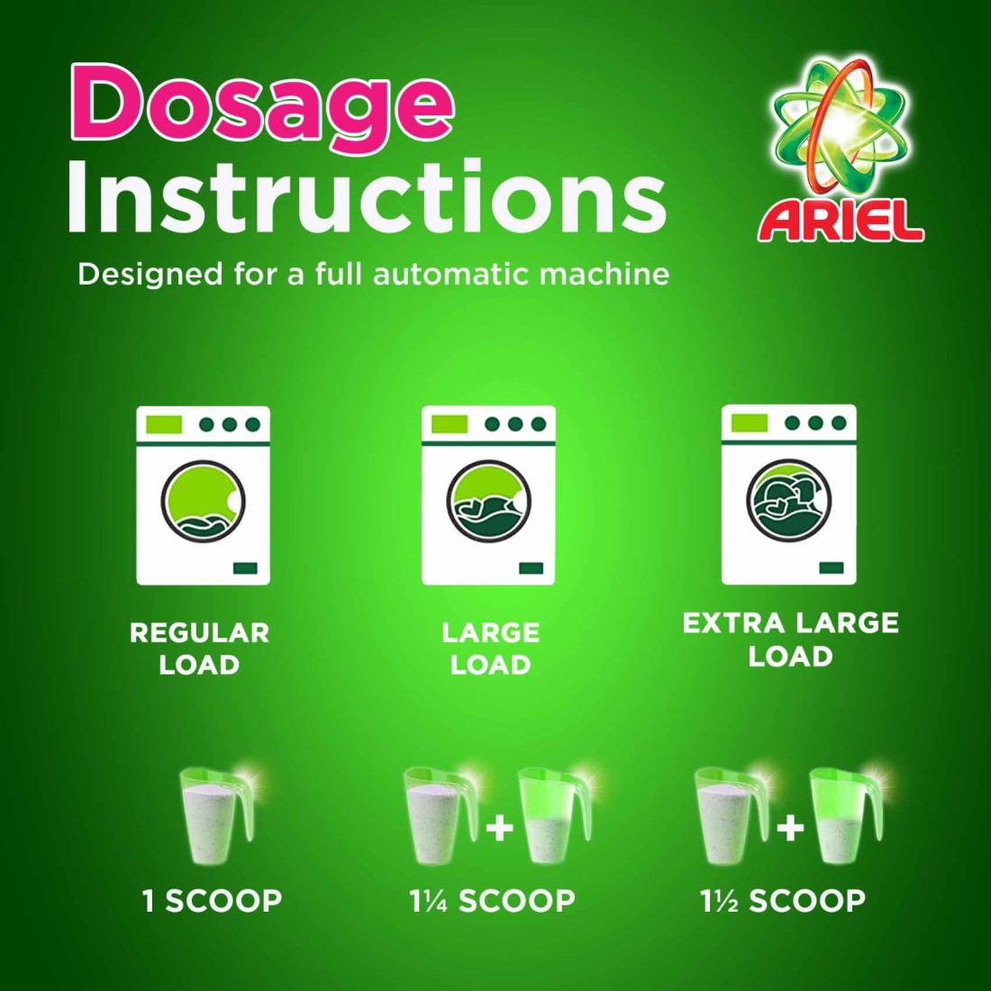 Ariel Automatic Downy Fresh Laundry Detergent Powder 2.25kg