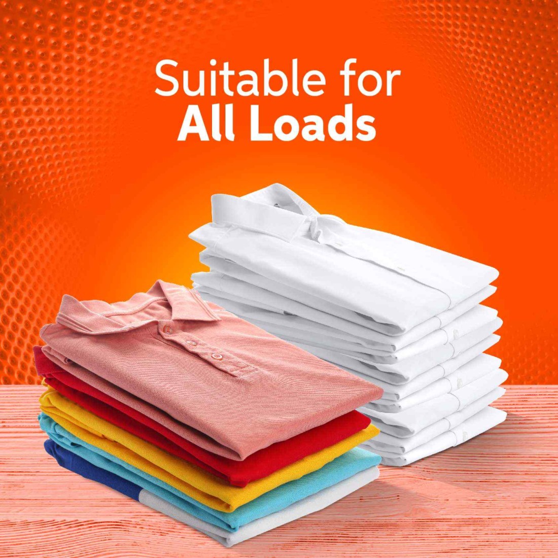 Tide Anti-bacterial Fast action Laundry Detergent Powder 2.5 kg Pack of 4