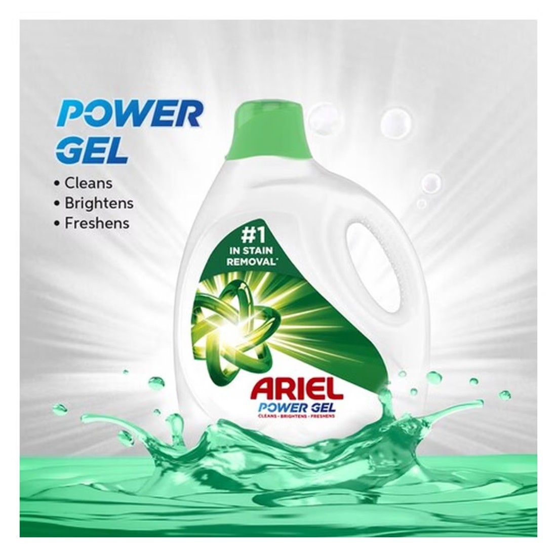 Ariel Power Gel Liquid Detergent Original 4L
