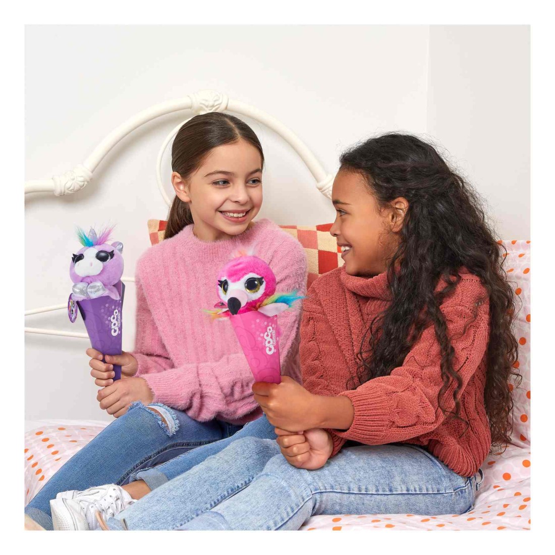Zuru Coco Surprise Cones Classics Poncho Stuff Plush Toy Assorted