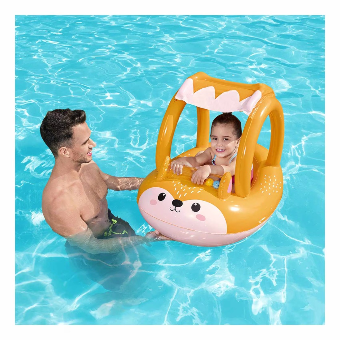 Bestway UV Care Babyseat Multicolour 94x66cm