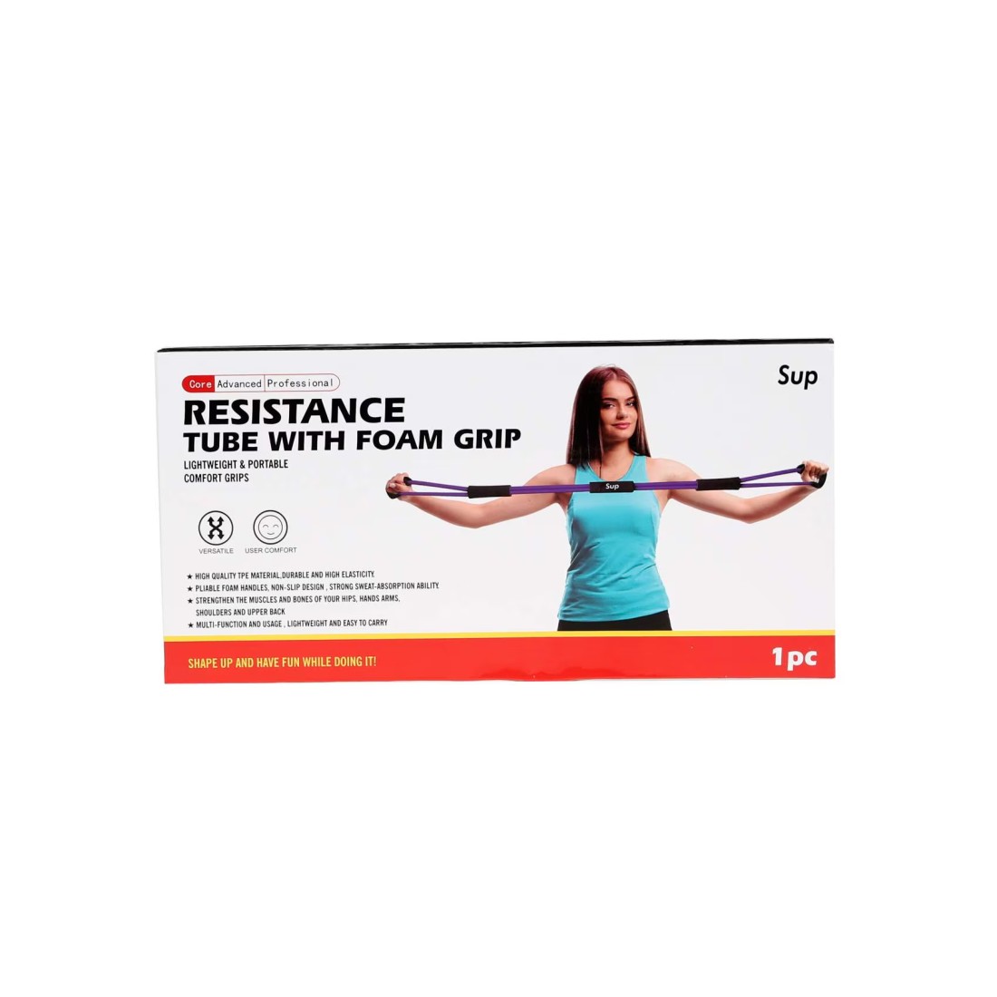 Supreme Sports Resistance Tube Multicolour