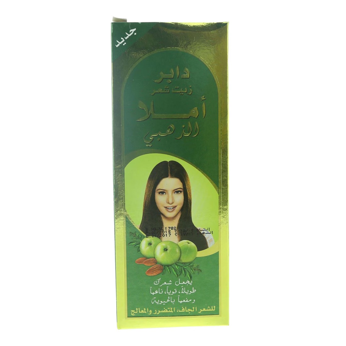 دابر أملا جولد زيت للشعر 200 ملل - أخضر