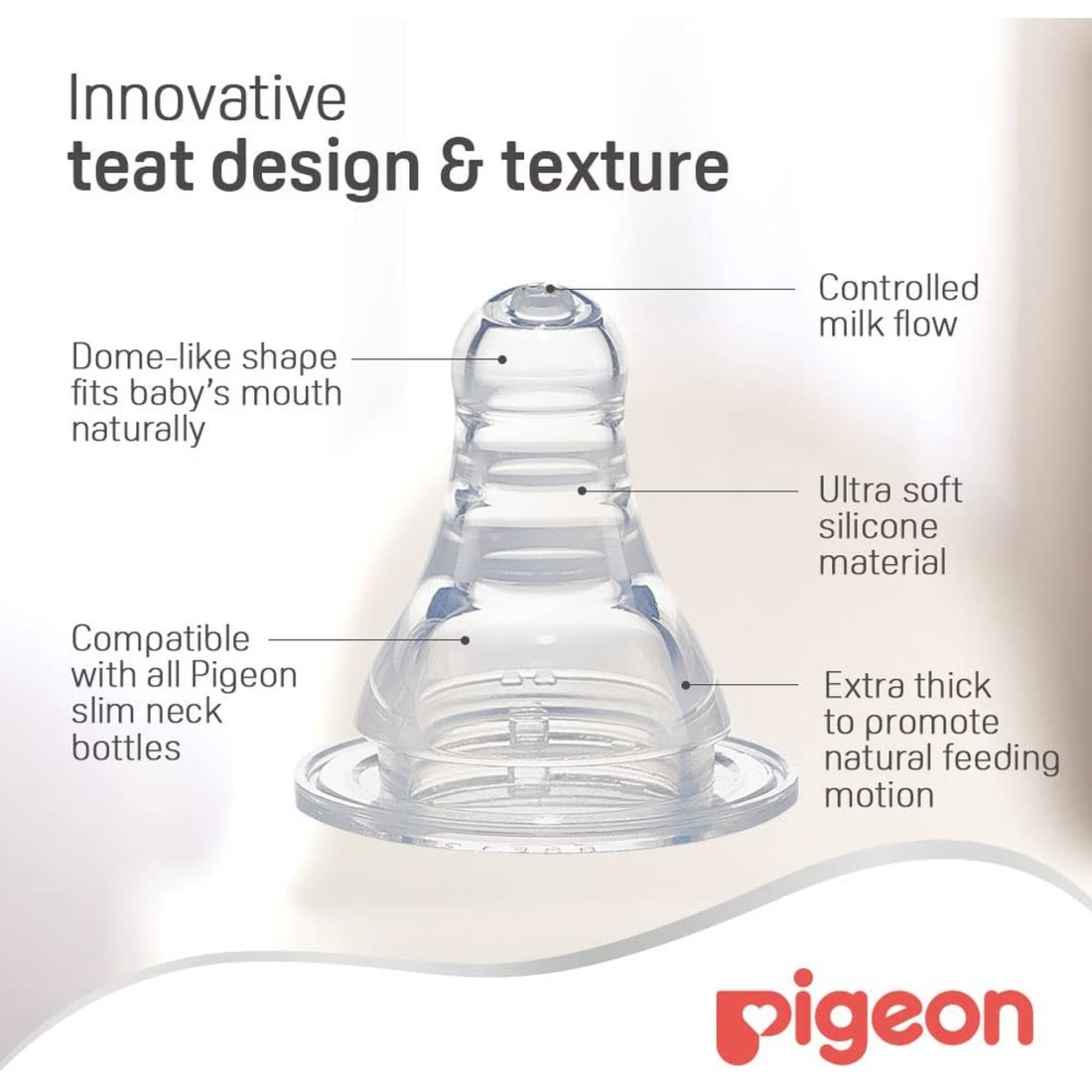 Pigeon Feeding Bottle 26011 Clear 120ml