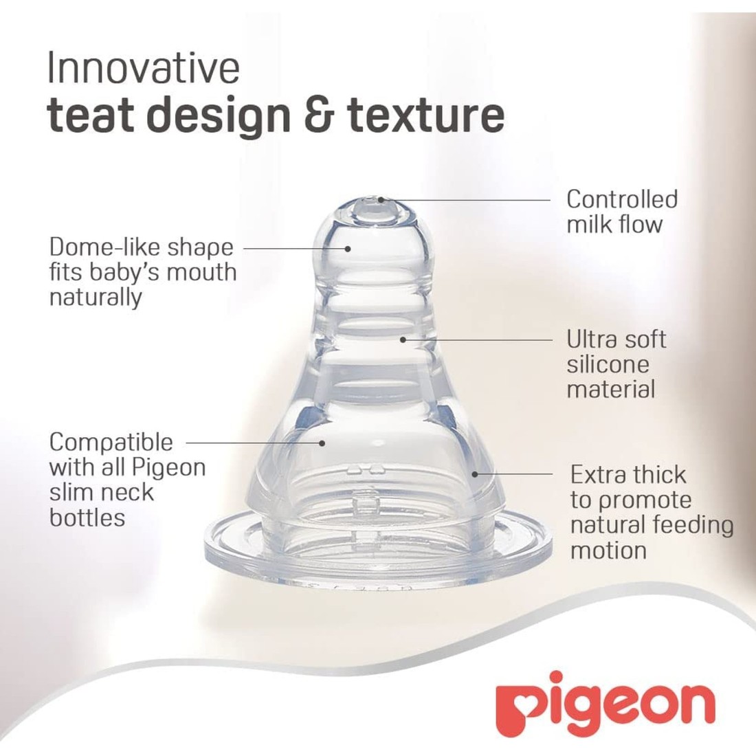 Pigeon Nursing Bottle 26007 Clear 240ml