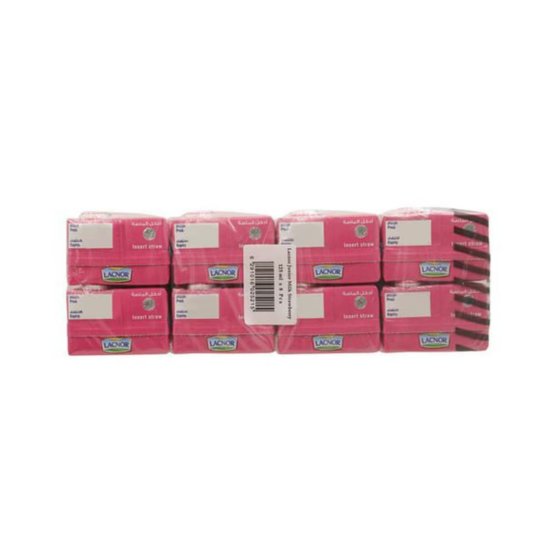 Lacnor Strawberry Flavoured Milk 125ml Pack of 6