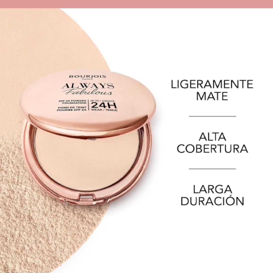 Bourjois Always Fabulous Powder Foundation SPF20