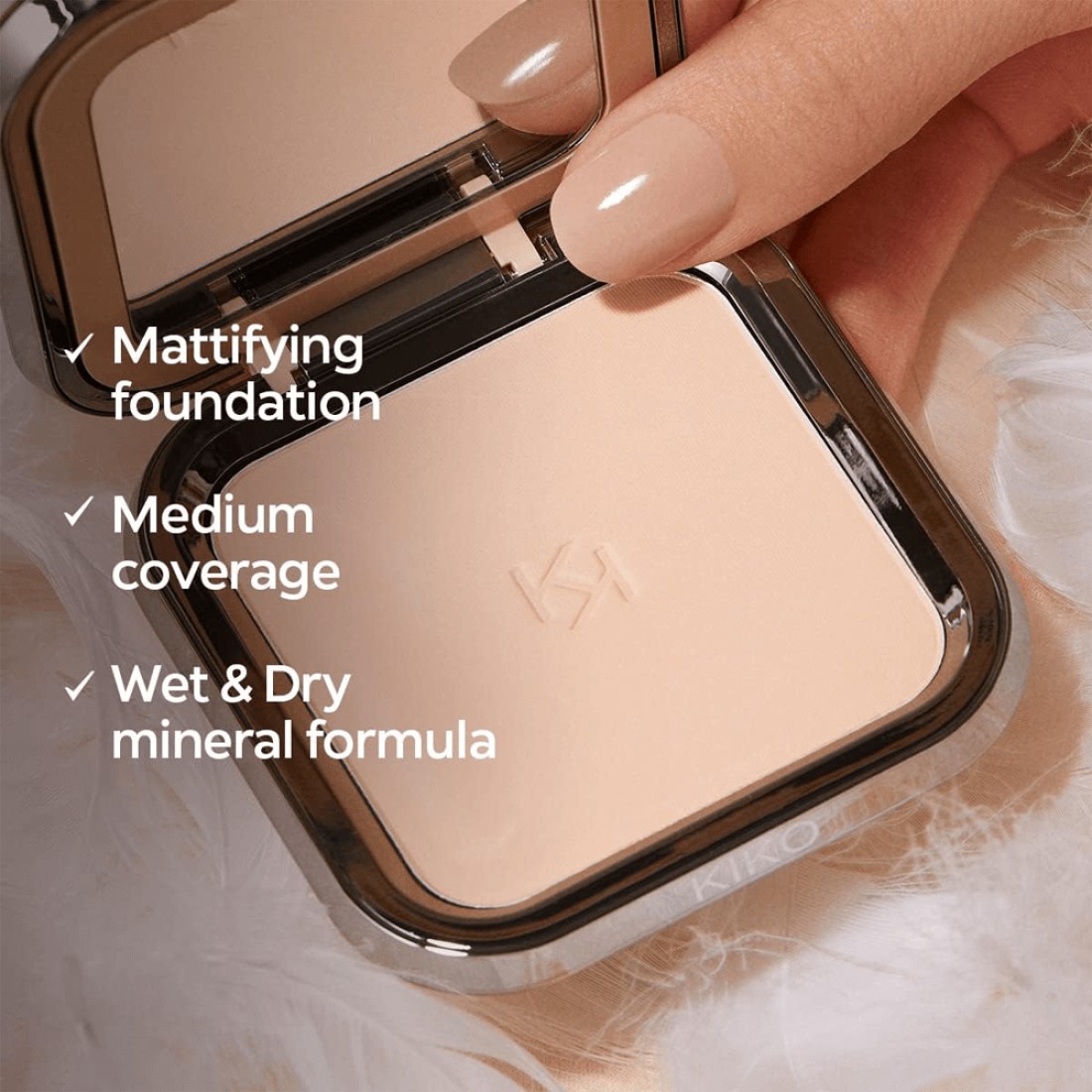 KIKO Weightless Perfection Wet And Dry Powder Foundation