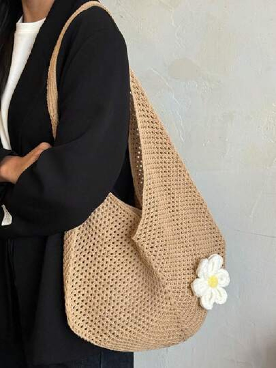 New Beach Vacation Straw Shoulder Bag For Women Large Capacity Woven Underarm Tote Bag Summer Perfectly Matching With Vacation Outfits Women