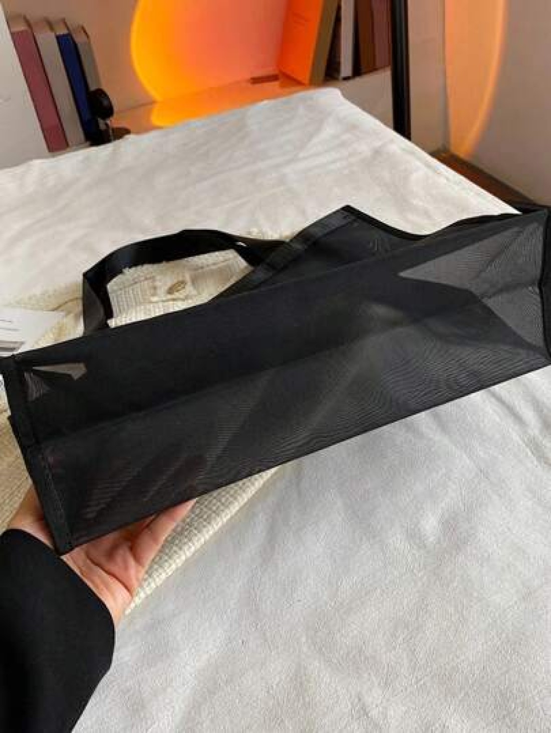 Nylon Material Alphabet Printed Beach Mesh Tote Bag With Beach Bag Use Tt Yourself Or Give Gifts To Others For Friends Mom Teachers Large Capacity Bag For Women School Bag Large Capacity Waterproof Fo