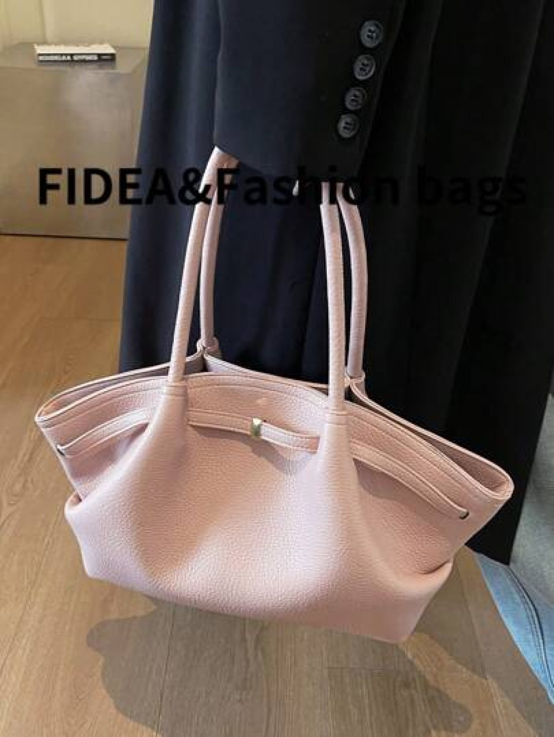 1pc Women s Large Capacity Tote Bag Retro Embossed PU Leather Removable Strap Burgundy Red Ladies Fashion Handbag Suitable For Shopping Commuting Everyday Use