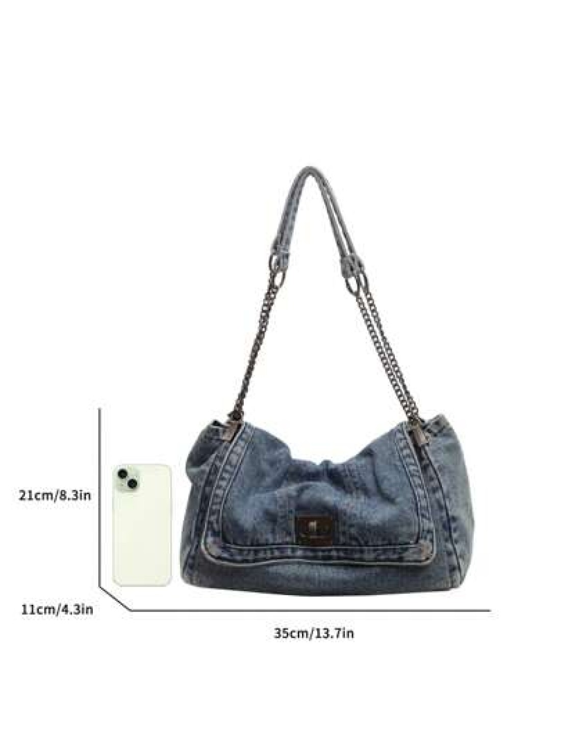 New Fashionable And Versatile Shoulder Bag Ins Crossbody Bag Shopping Bag Work Commuting Bag College Student Class Bag Slouchy Style Casual Tote Bag Japanese Minimalist Crossbody Bag Large Capacity Sh