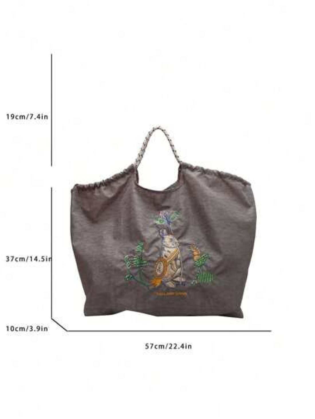 2025 New Women Large Capacity Commuter Tote Bag Unique Design Casual Shoulder Bag Fashionable Handbag With Comfortable Nylon Fabric Contrast Color Spacious Suitable For Autumn Winter