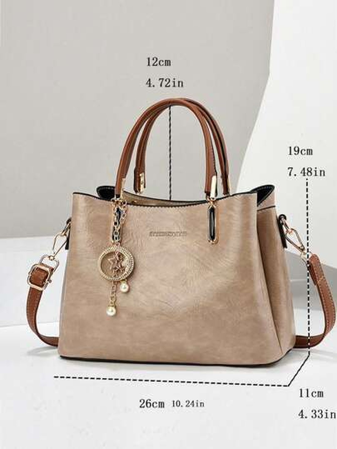 New Arrival Simple And Luxurious Ladies Tote Bag Casual And Versatile With Large Capacity And Can Be Carried Shoulder Or Cross Body Business Casual Woman Bag Pefect For Office Business And Work Best M