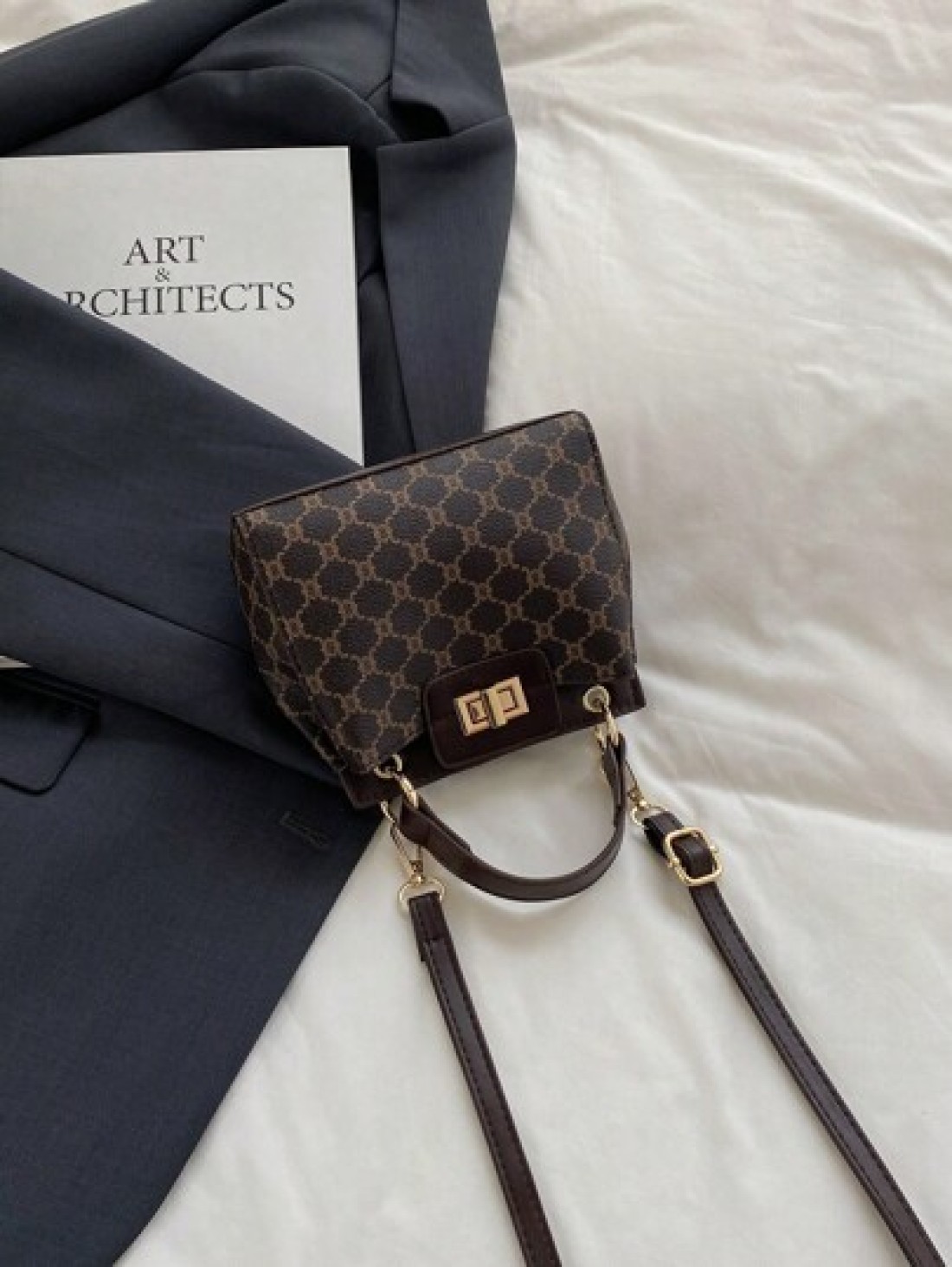 Women s Elegant Square Shoulder Bag Crossbody Bag Clutch Tote Bag High Quality Handbag