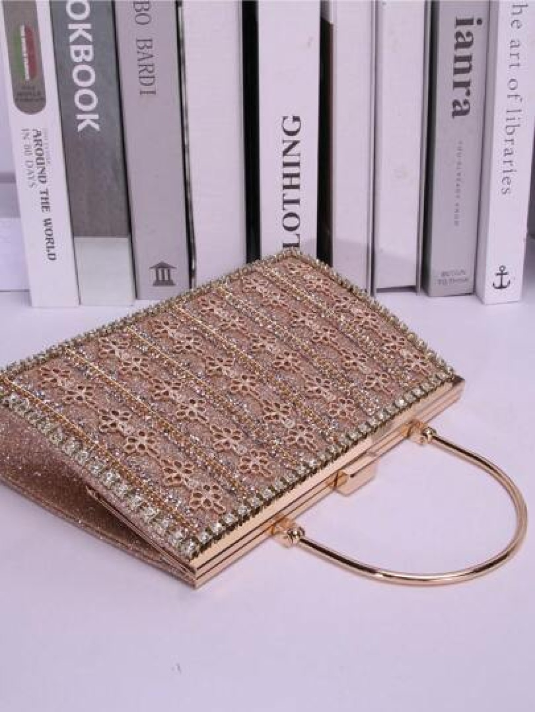 Diamond Rhinestone Glitter Handbag Crossbody Shoulder Clutch Purse Glamorous Elegant For Wedding Party Birthday Daily Use