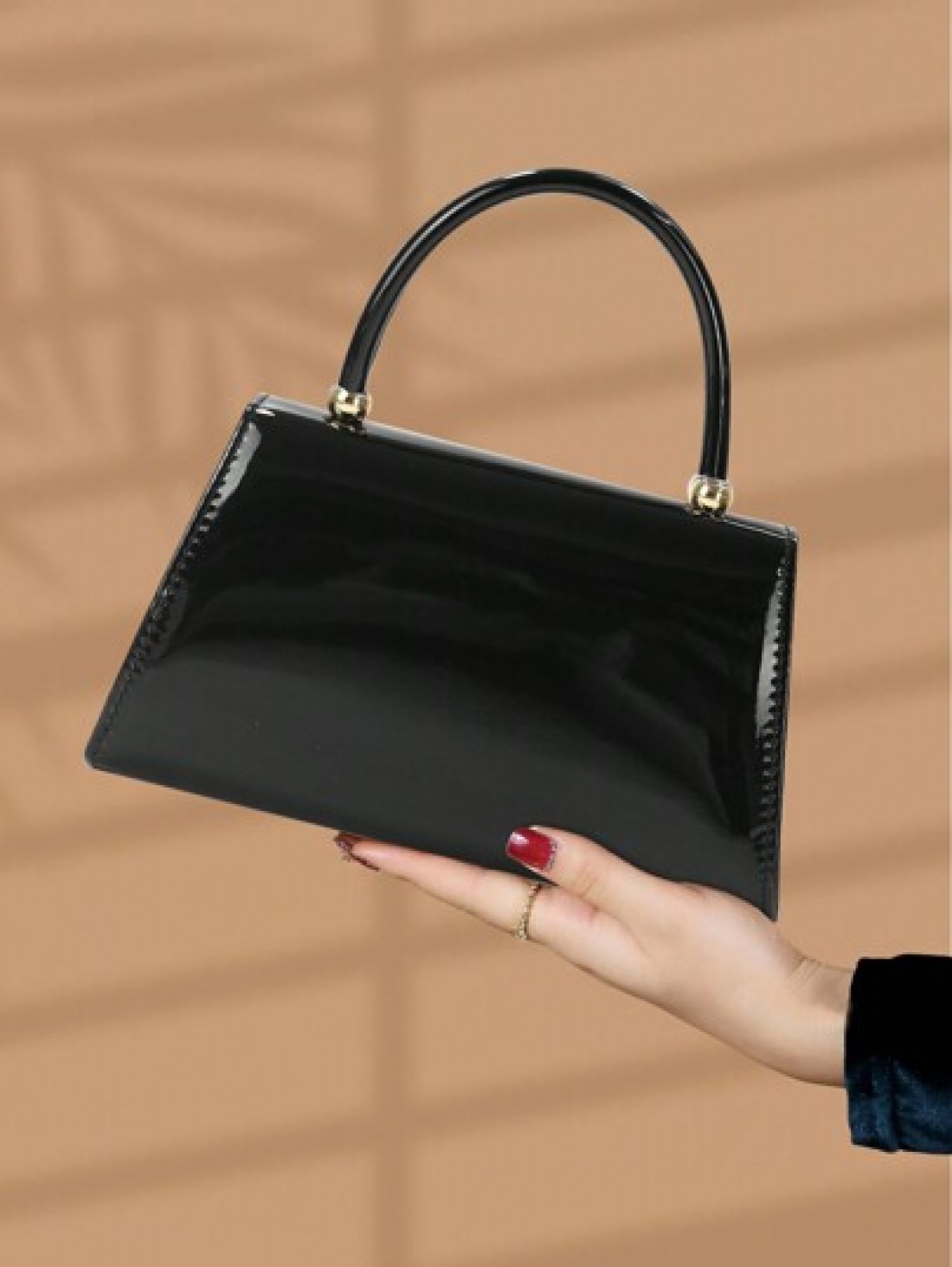 Fashion Solid Color Mirrored Handbag Evening Bag Charming And Elegant Women s Business Bag Suitable For Party Girls College Students Brides Match With Party Dresses Wedding Dresses Evening Dresses Tig