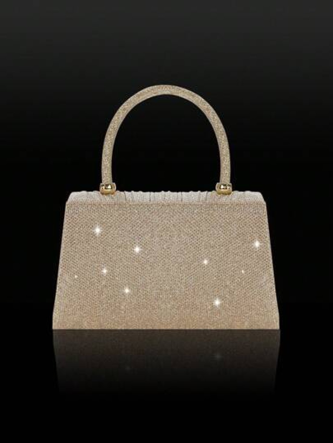 Shiny And Elegant Mini Bow Women s Evening Bag Paired With Exquisite And Luxurious Rhinestone Necklace And Earrings Two Pieces Set New Solid Color Pleated Flap Handbag Suitable For Holiday Parties Dan