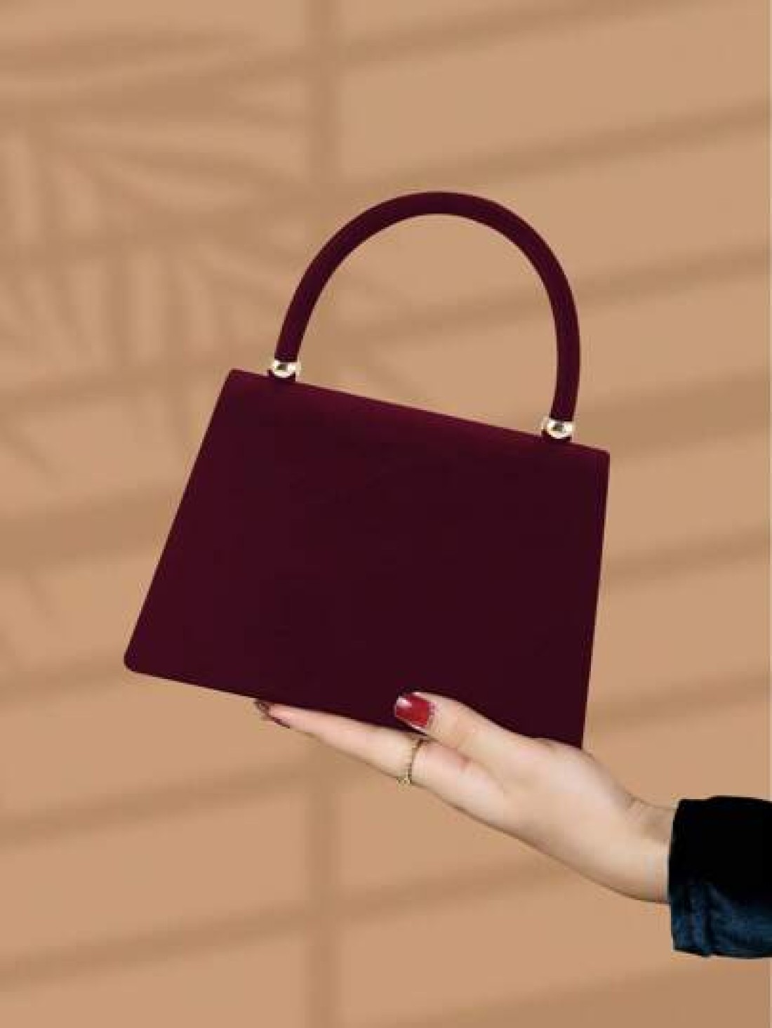 Luxury Glamorous Elegant Exquisite 1pc Elegant Fashionable Bow Knot Velvet Evening Clutch Bag Party Wedding Handbag For Women For Girls Women College Students Rookies White Collar Workers For Party Pr