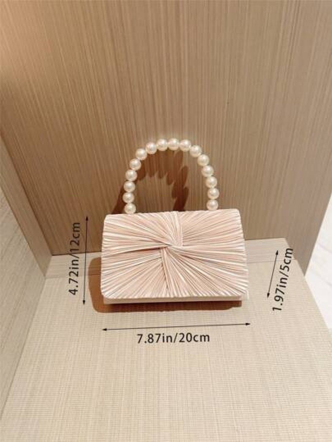 Women s Elegant Butterfly Decor Box Shaped Evening Bag With Faux Pearl Handle Romantic For Wedding Formal Party Banquet Or Prom Elegant Pearl Bag